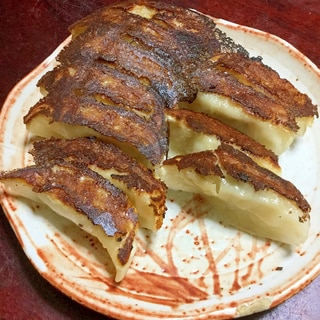 三つ葉入り☆焼き餃子！